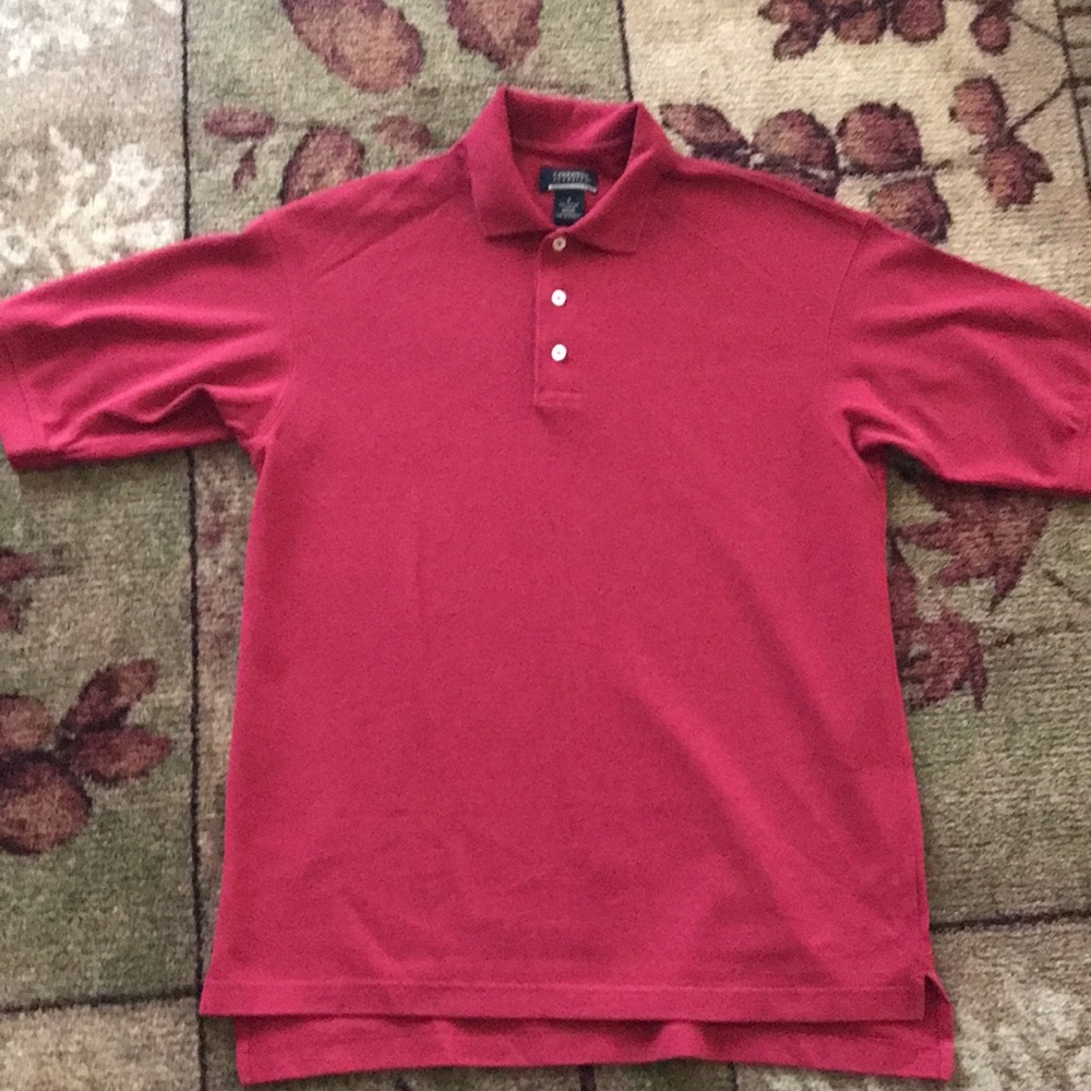 USC red classic polo shirt candycane red